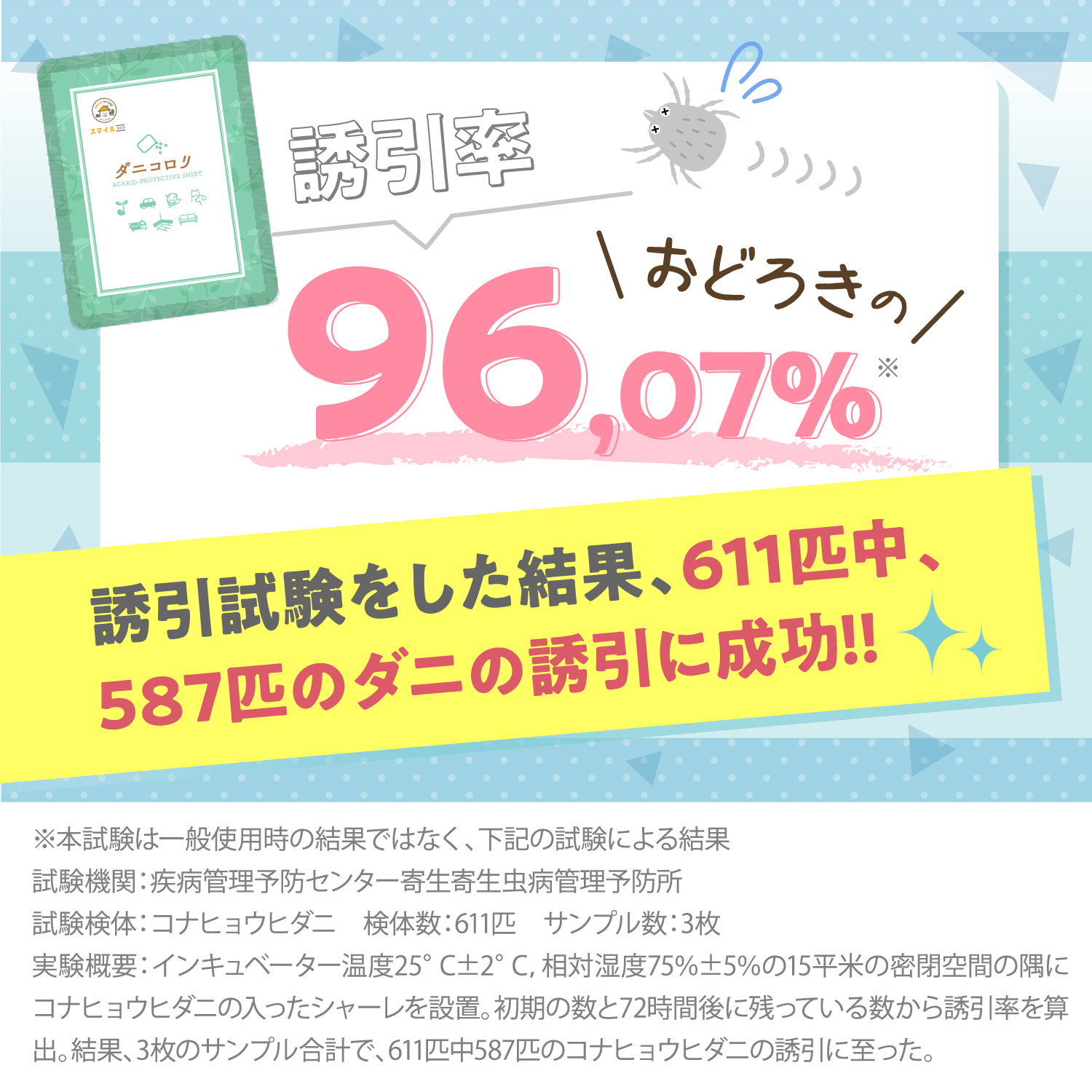 ダニコロリの口コミや評判│体験談レビュー